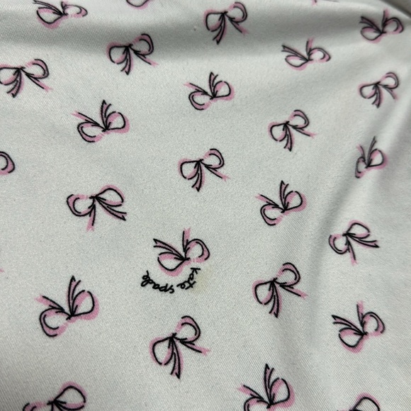 Kate Spade Pijama Set white and Black bows - Picture 13 of 14